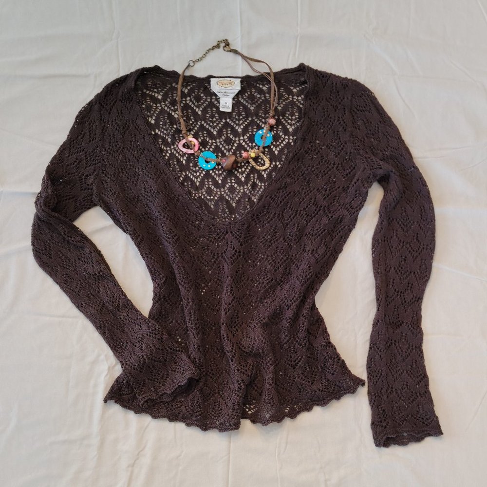 Talbots Cotton Sweater- Medium